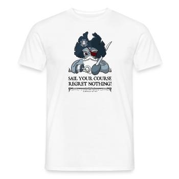 KrakenVeteran White Collection - Männer T-Shirt - Weiß - Vorne - AI Model Male 178 dark (178cm)