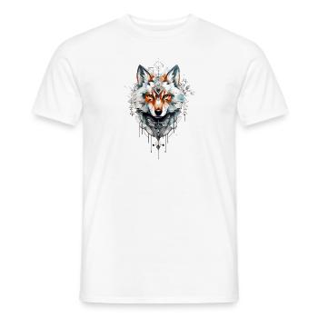 Fuchs - Männer T-Shirt - Weiß - Vorne - AI Model Male 178 dark (178cm)