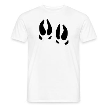 Eberbeine - Männer T-Shirt - Weiß - Vorne - AI Model Male 178 dark (178cm)