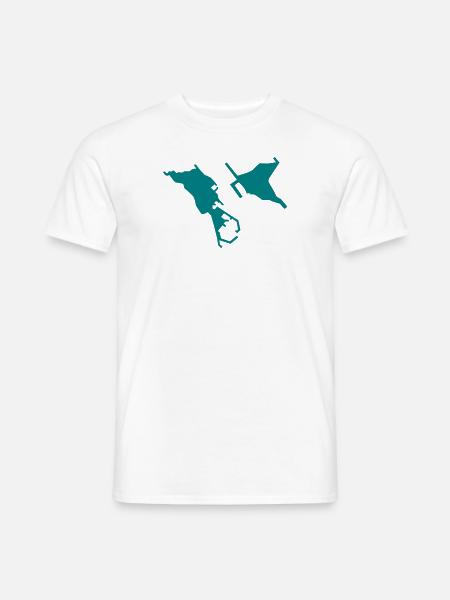 Helgoland - Männer T-Shirt - Weiß