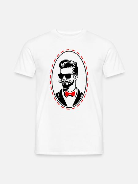 Bräutigam Junggesellenabschied - Männer T-Shirt - Weiß