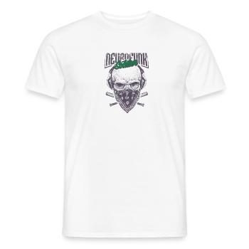 Neurofunk Soldat - T-shirt homme - blanc - Devant - AI Model Male 178 dark (178cm)