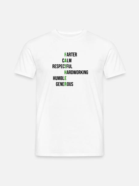 Father’s Day - Men's T-Shirt - white