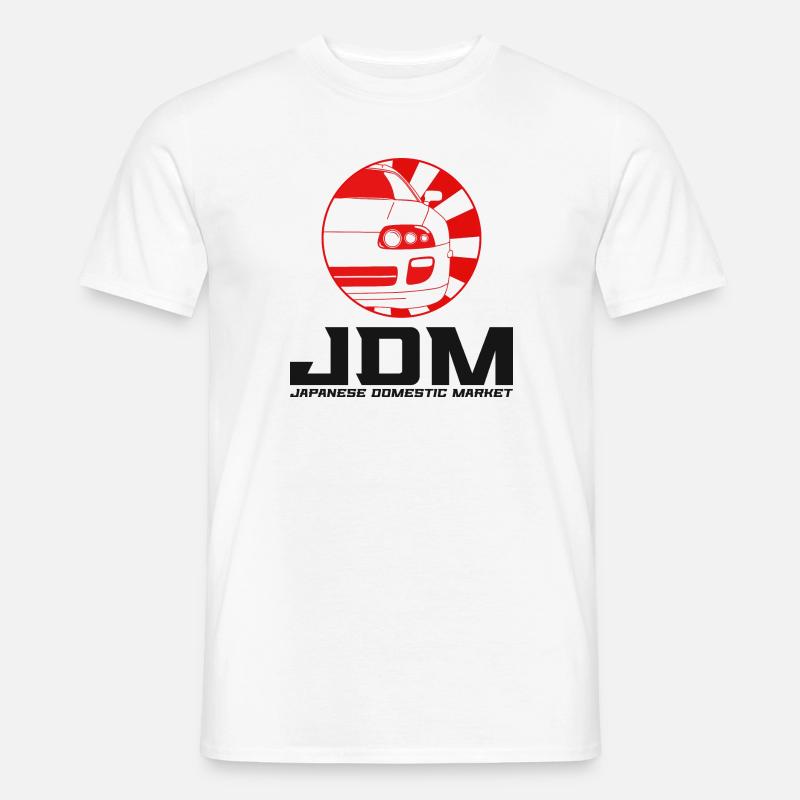 Auto JDM - oben - Männer T-Shirt - Weiß