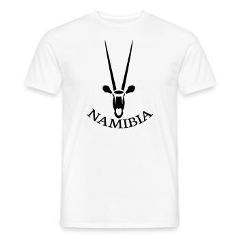 antilope - T-shirt homme - blanc - Devant - AI Model Male 178 dark (178cm)