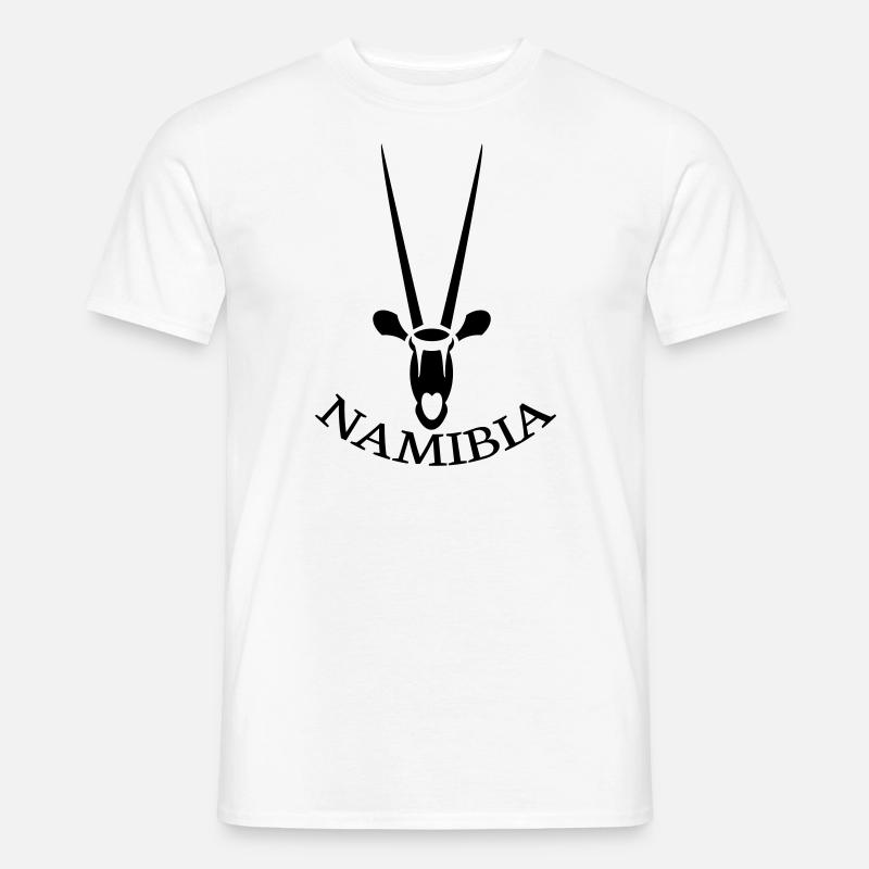 antilope - Männer T-Shirt - Weiß