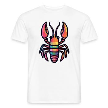 Homard Crabe Halloween Zombie - T-shirt homme - blanc - Devant - AI Model Male 178 dark (178cm)