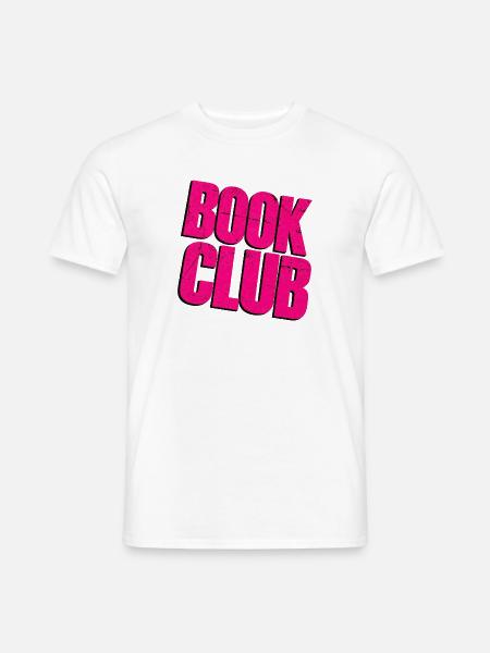 Bookclub! - Männer T-Shirt - Weiß