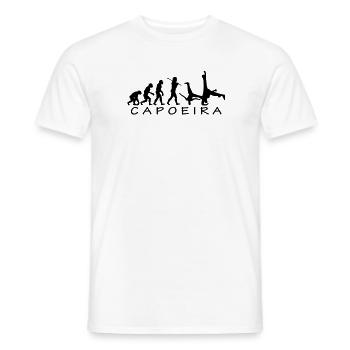 Capoeira Evolution - T-shirt homme - blanc - Devant - AI Model Male 178 dark (178cm)