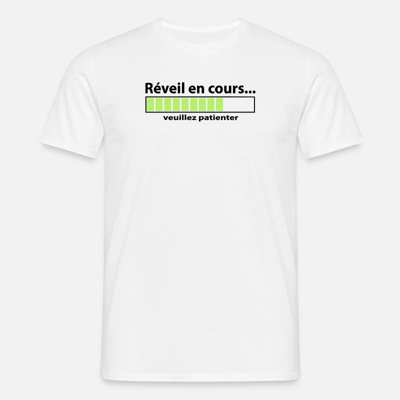 Wake current - Men's T-Shirt - white