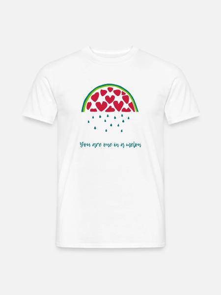 One in a melon - Men's T-Shirt - white