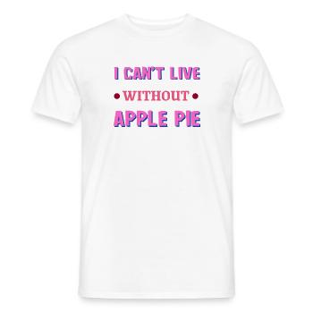 Oven Cake - Men's T-Shirt - white - Front - AI Model Male 178 dark (178cm)