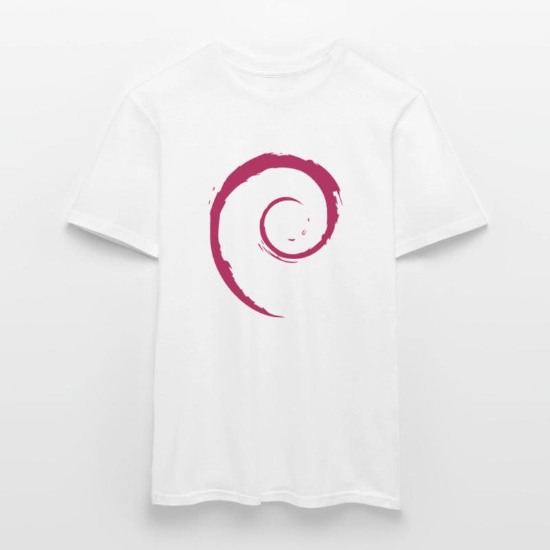 Système d’exploitation Linux Spiral PC Gift IT Idea T-shirt homme