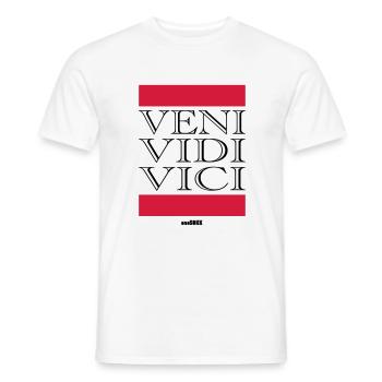 Veni Vidi Vici - Männer T-Shirt - Weiß - Vorne - AI Model Male 178 dark (178cm)