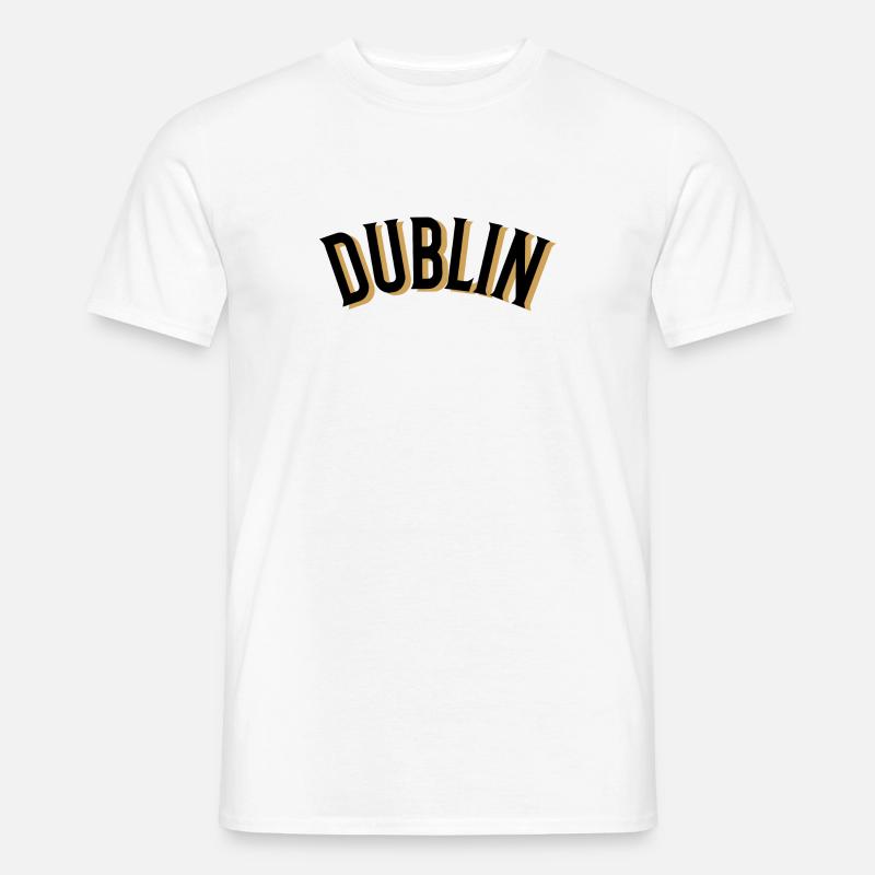 Dublin, Irland - Männer T-Shirt - Weiß