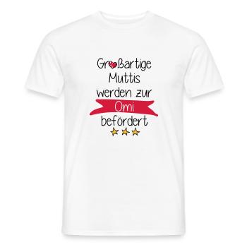 Großartige Muttis - Männer T-Shirt - Weiß - Vorne - AI Model Male 178 dark (178cm)