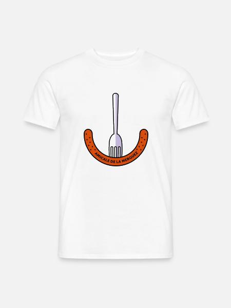Amicale de la Merguez - Men's T-Shirt - white