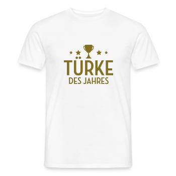 Türke Türkin Türkei Türkisch Turkey Turkish Ankara - Männer T-Shirt - Weiß - Vorne - AI Model Male 178 dark (178cm)