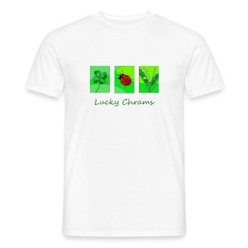 Lucky Charms - Men's T-Shirt - white - Front - AI Model Male 178 dark (178cm)