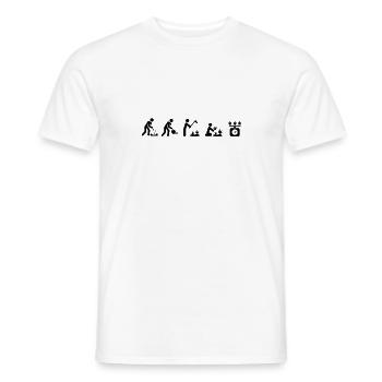 420 Germany Growers Life Pictogramm mit Waage - Männer T-Shirt - Weiß - Vorne - AI Model Male 178 dark (178cm)