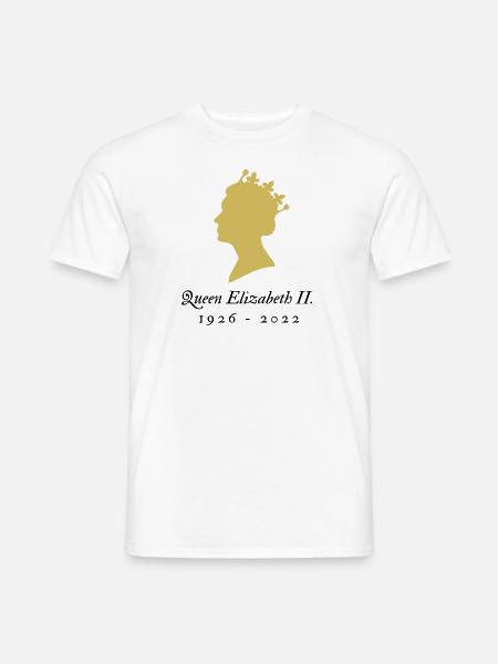 RIP Queen 1926 - 2022 - Men's T-Shirt - white