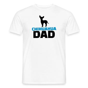 Chihuahua - Männer T-Shirt - Weiß - Vorne - AI Model Male 178 dark (178cm)