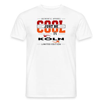 Köln Meine Stadt Cool I Love Reise Tour - Männer T-Shirt - Weiß - Vorne - AI Model Male 178 dark (178cm)