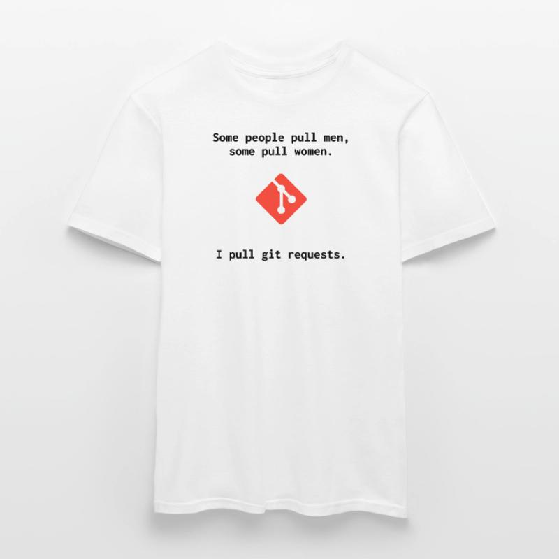 Git Witz - Pull Requests Männer T-Shirt