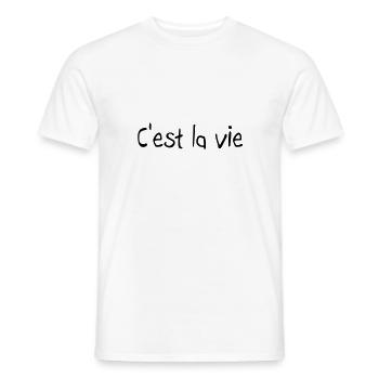 Citations - T-shirt homme - blanc - Devant - AI Model Male 178 dark (178cm)