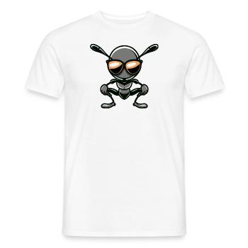 Ant Comic Cool - Men's T-Shirt - white - Front - AI Model Male 178 dark (178cm)