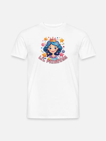 Lil Princess - Männer T-Shirt - Weiß