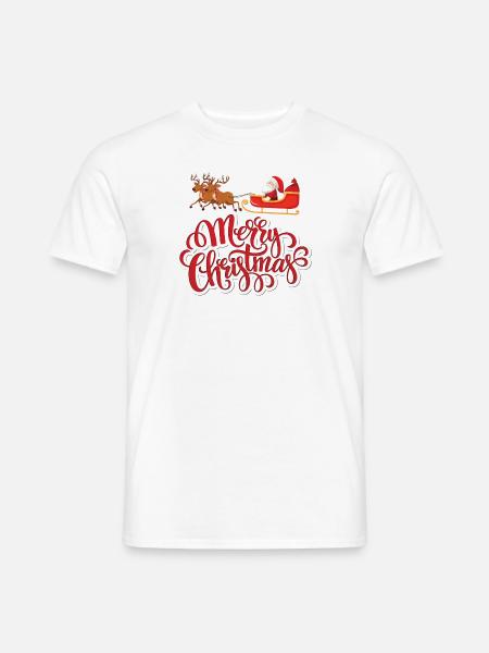 Christmas Shirt - Männer T-Shirt - Weiß