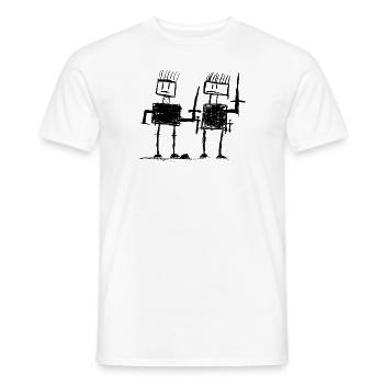 Soldaten - Männer T-Shirt - Weiß - Vorne - AI Model Male 178 dark (178cm)