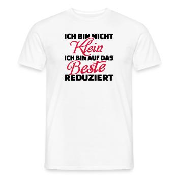 Klein - Männer T-Shirt - Weiß - Vorne - AI Model Male 178 dark (178cm)