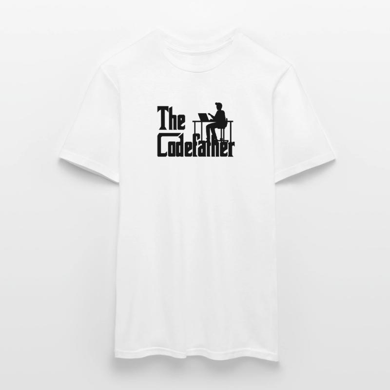 Prezent codefather Coding Programmer Koszulka męska