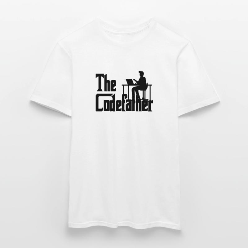 The Codefather Coding Programmer Gift Men's T-Shirt