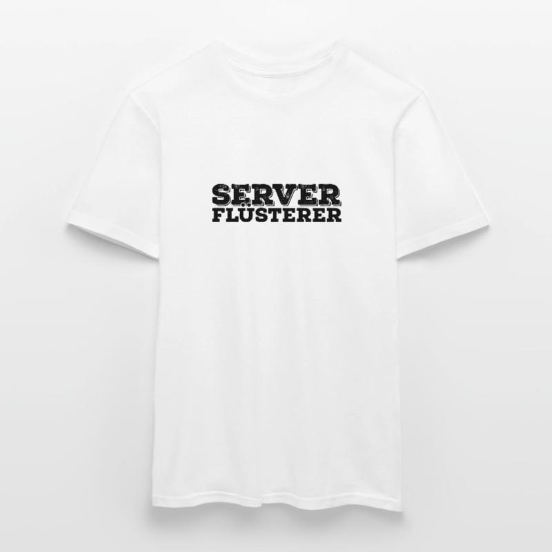 Server Flüsterer Admin Sysadmin Geschenk Männer T-Shirt
