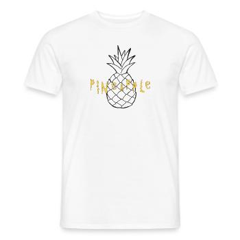 pineapple - T-shirt homme - blanc - Devant - AI Model Male 178 dark (178cm)