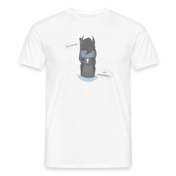 Aquaponey - T-shirt homme - blanc - Devant - AI Model Male 178 dark (178cm)