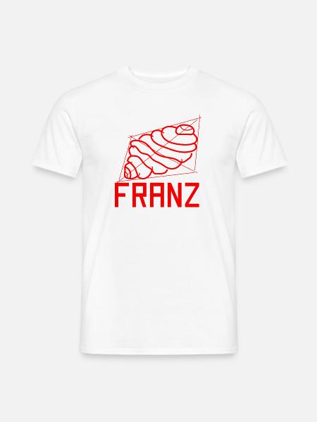 Franz, das nordische Zimt-Brot - Männer T-Shirt - Weiß