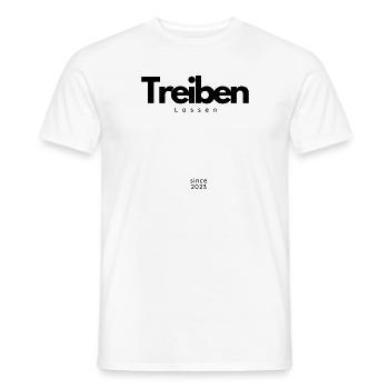 Treiben lassen - Männer T-Shirt - Weiß - Vorne - AI Model Male 178 dark (178cm)