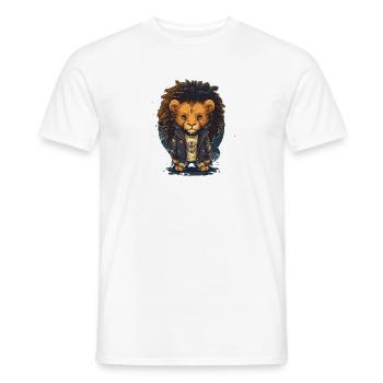Lion King 2 - Männer T-Shirt - Weiß - Vorne - AI Model Male 178 dark (178cm)