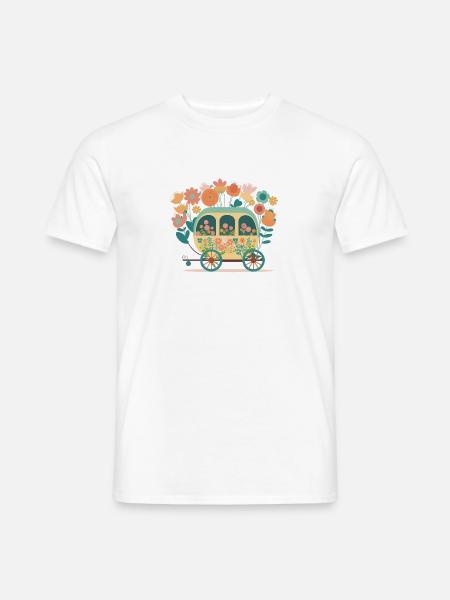 The Fairy Tale Carriage 2 - Men's T-Shirt - white