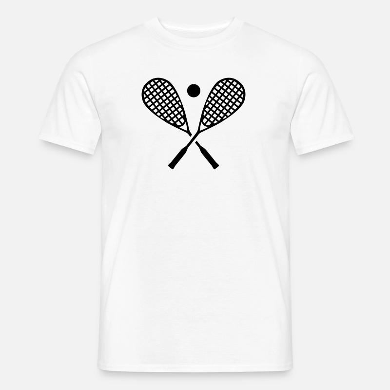 Squash - Männer T-Shirt - Weiß