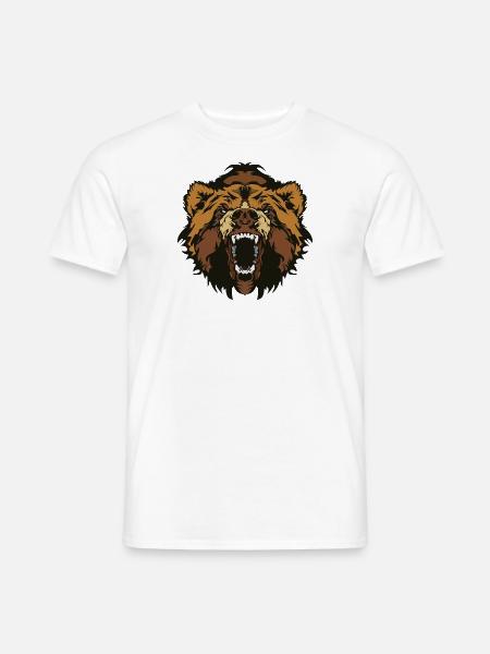 Wildtiere - Männer T-Shirt - Weiß