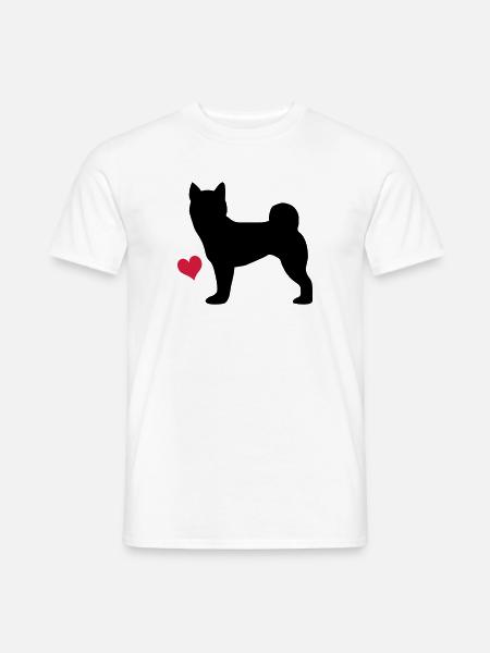 Shiba Inu - Mænd T-shirt - hvid