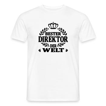 Bester direktor der welt - Männer T-Shirt - Weiß - Vorne - AI Model Male 178 dark (178cm)