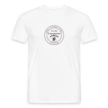 Col du Tourmalet - Männer T-Shirt - Weiß - Vorne - AI Model Male 178 dark (178cm)