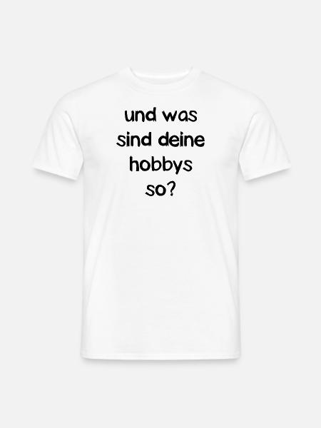 hobbys - Männer T-Shirt - Weiß