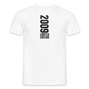 2009 Limited Edition Birthday Gift 2009 - Men's T-Shirt - white - Front - AI Model Male 178 dark (178cm)